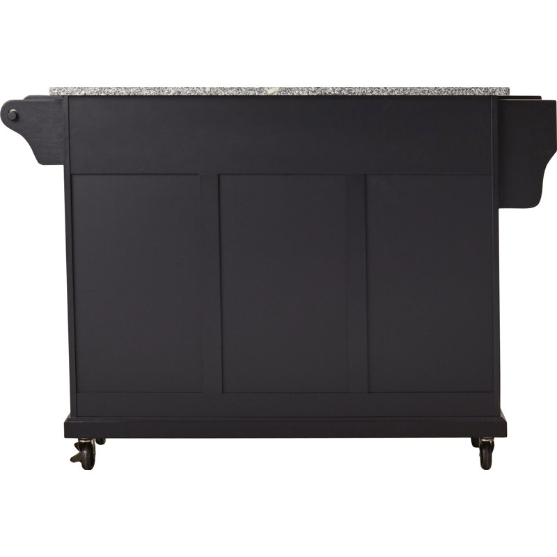 Three Posts™ Monty Granite Kitchen Island & Reviews Wayfair